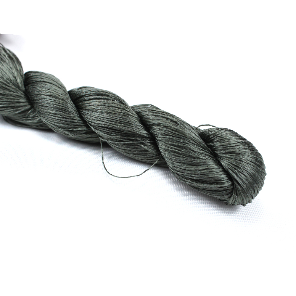 1 szt. 400m 100% nici jedwabne jedwabne nici robić haftowania rękojeść ręczny haftowania rękojeść krzyżykowy gałęzie i łodygi rękojeść: ciemny brązowy