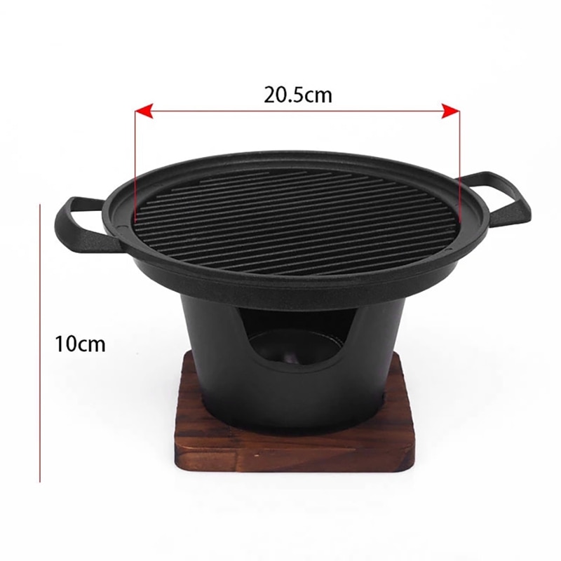 One-Person Japanese Mini BBQ Grill Stove Home Smokeless Barbecue Grill Outdoor BBQ Oven Grills Portable Camping BBQ
