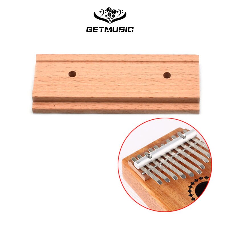 Hout 10 Key Kalimba Bridge Diy Duim Piano Houten Brug Muziekinstrumenten