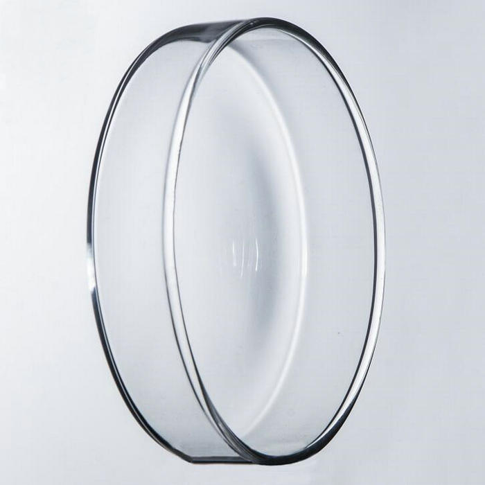 6 piunids/lote vaso de cultivo de vidrio de 90mm plato de Petri de vidrio de celda de laboratorio con cubierta para laboratorio educativo escolar