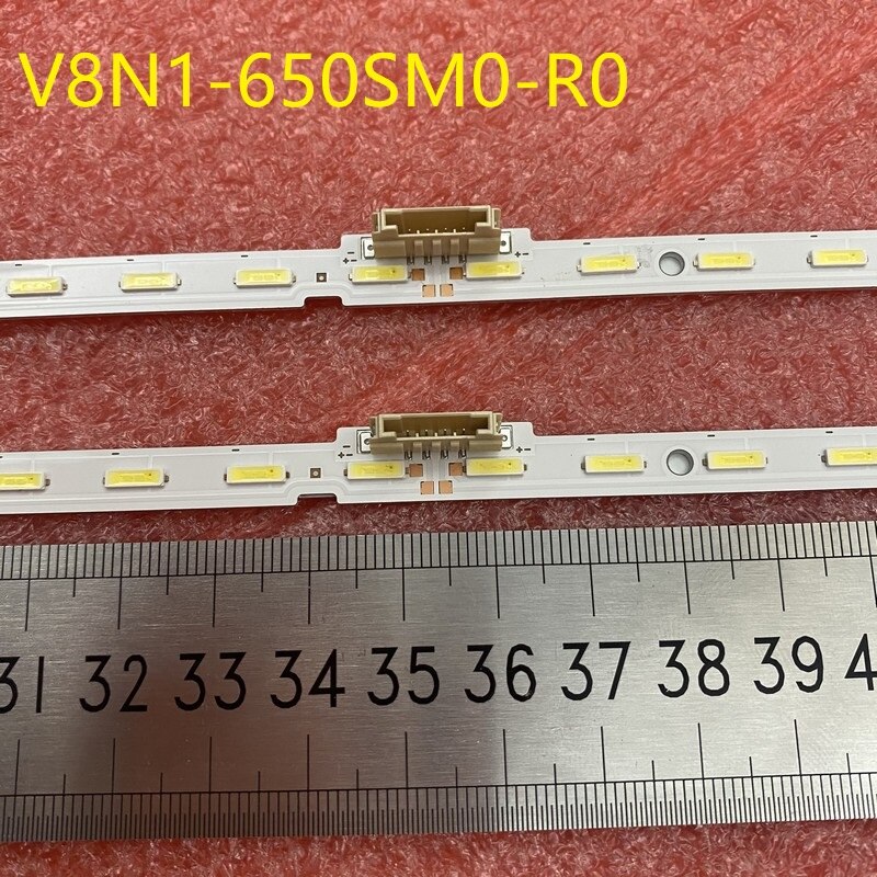 LED Strip For Samsung UA65RU7100W V8N1-650SM0-R0 UE65NU7025 UE65RU7172 UE65RU7100 UE65NU7172 UE65NU7100 UE65RU7170 UE65NU7172U