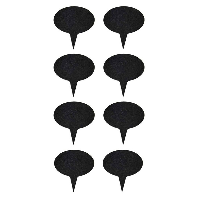 8 Stuks Kaas Markers Slate Labels Natuurlijke Leisteen Etiketten Voor Cake Boards Wasbare Mini Krijtbord Labels Tafel Decoratie: A