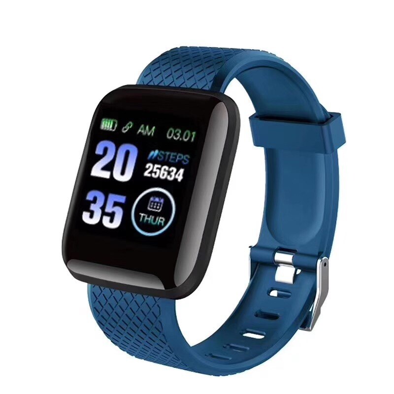 Smart Connected Watch Bracelet: Blue 1