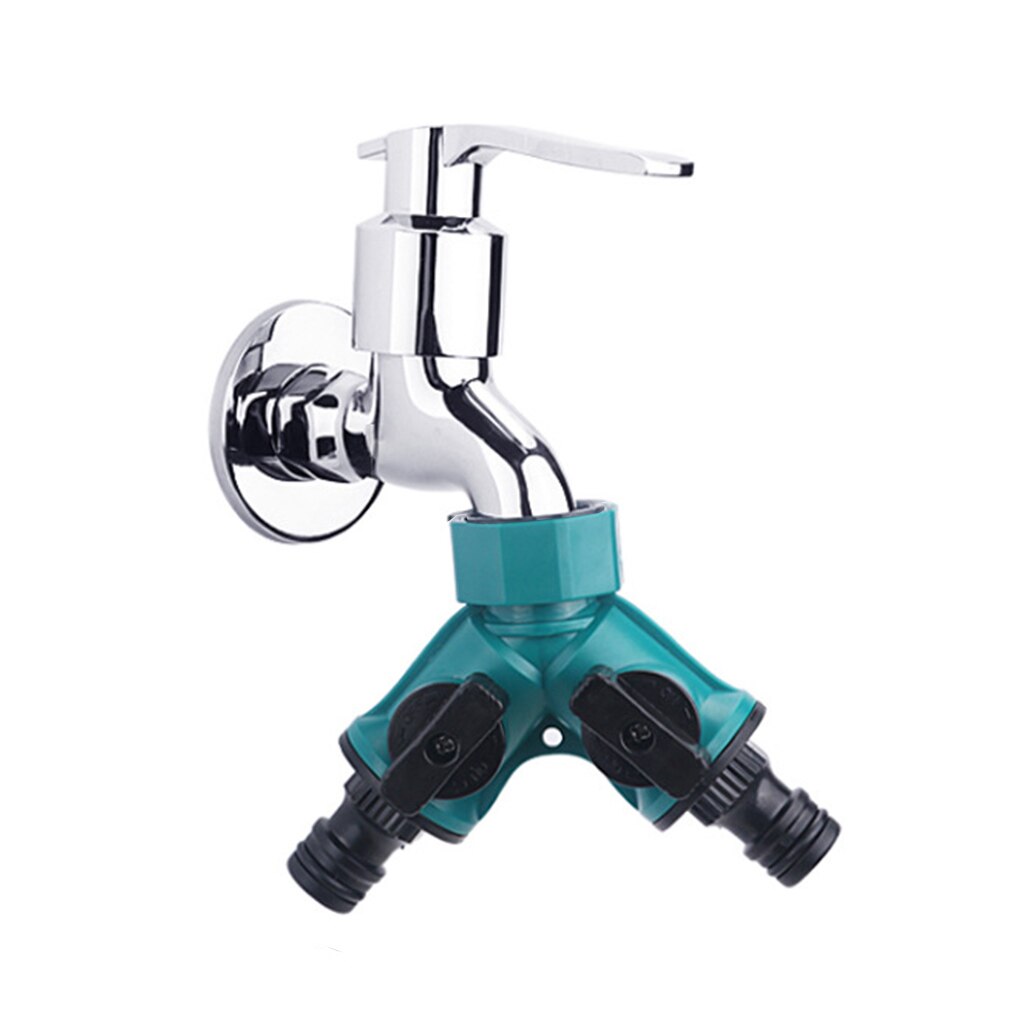Irrigation Y Shape Tap Connector Garden Hose Adapter Splitter Garden Watering Irrigation System Tool Quick Coupling Drip