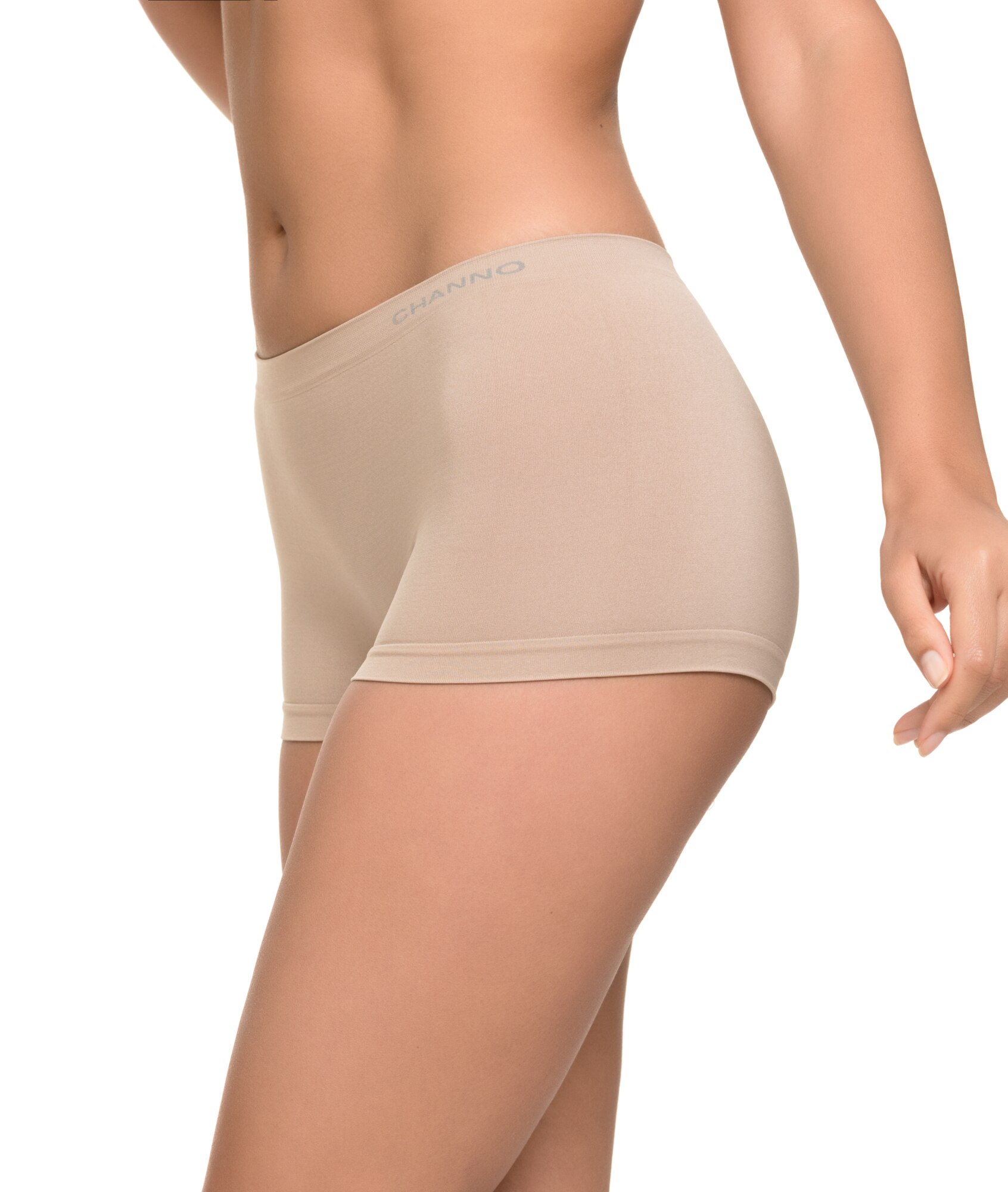 Channo Bragas Culotte Shorts de Lycra Sin Costuras Suaves y Cómodos (Pack de 1 o 6)