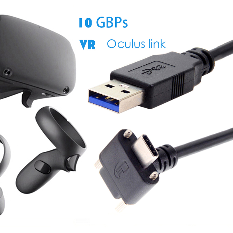 Quest USB Typ C Schnelle Ladekabel Datenleitung für Oculus Quest Link VR Headset für Dampf VR Quest Typ -C zu 3,1 Daten Kabel