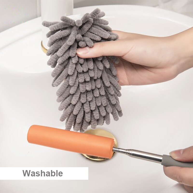 extensible stick duster removes catches sofa dust furniture clean up closet House cleaning brush car broom for cleaners