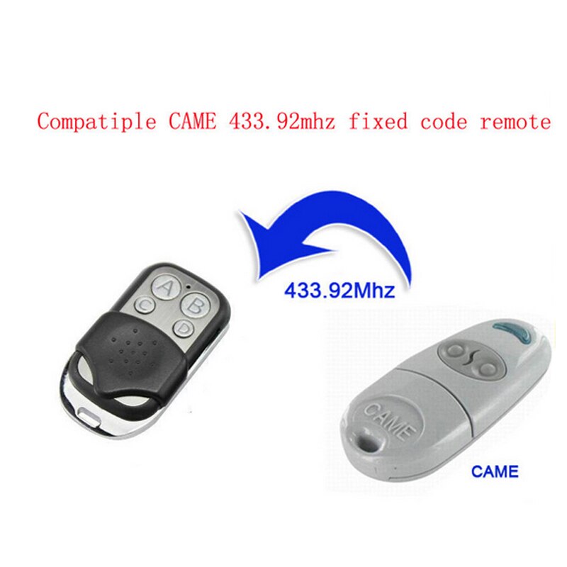 433.92MHZ Metal Copy Came Remote Control For Gadgets Car Home Garage LFX-ING