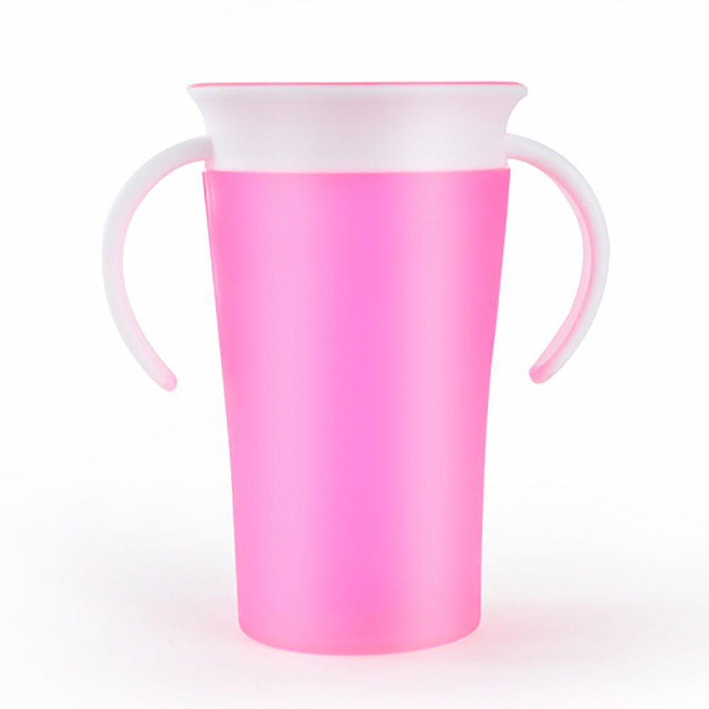 1Pc Children Toddler 360 Degree Training Drinking Cup Safe Non Spill Girl Boys Kids Trainer Cup Tumblers Drinkware: 2