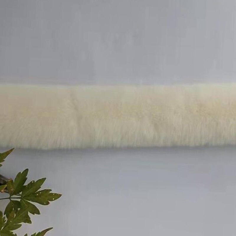 1M Verdikte Kunstmatige Konijnenbont Trim Kleding Accessoire Faux Fur Strips Voor Trui Jas Hood Hat Diy Pluizige Kledingstuk materialen: MULTI