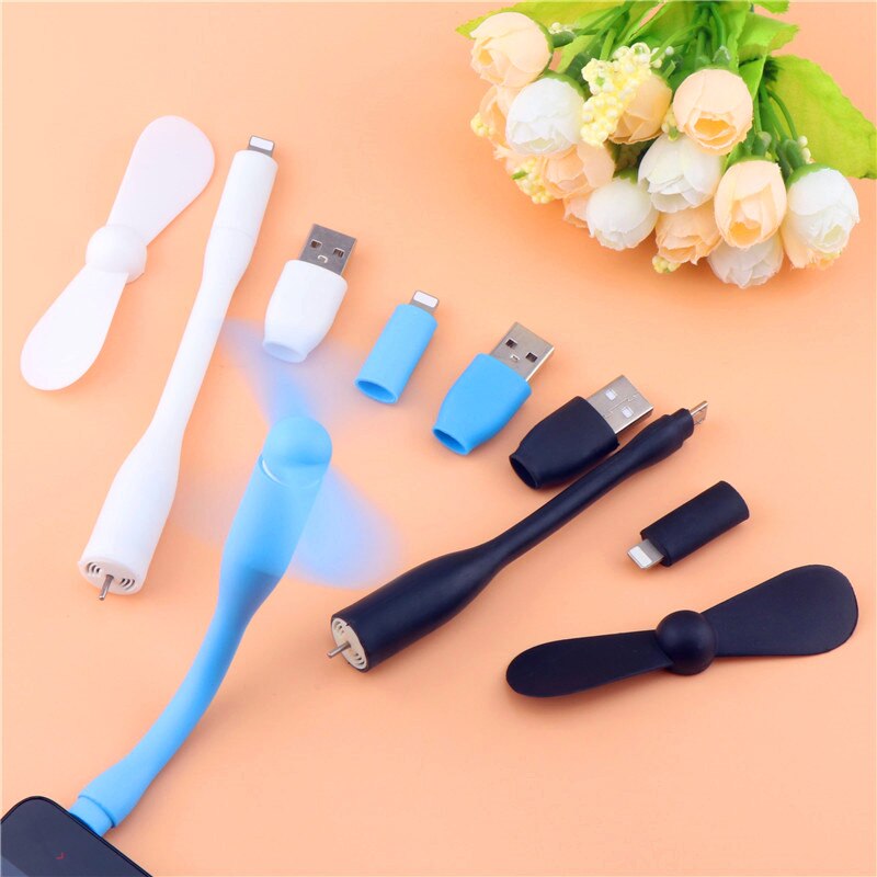 Ventilateur Climatiseur Portable Xiaomi 3-en-1 - USB, Brumisateur, LED - 600ml