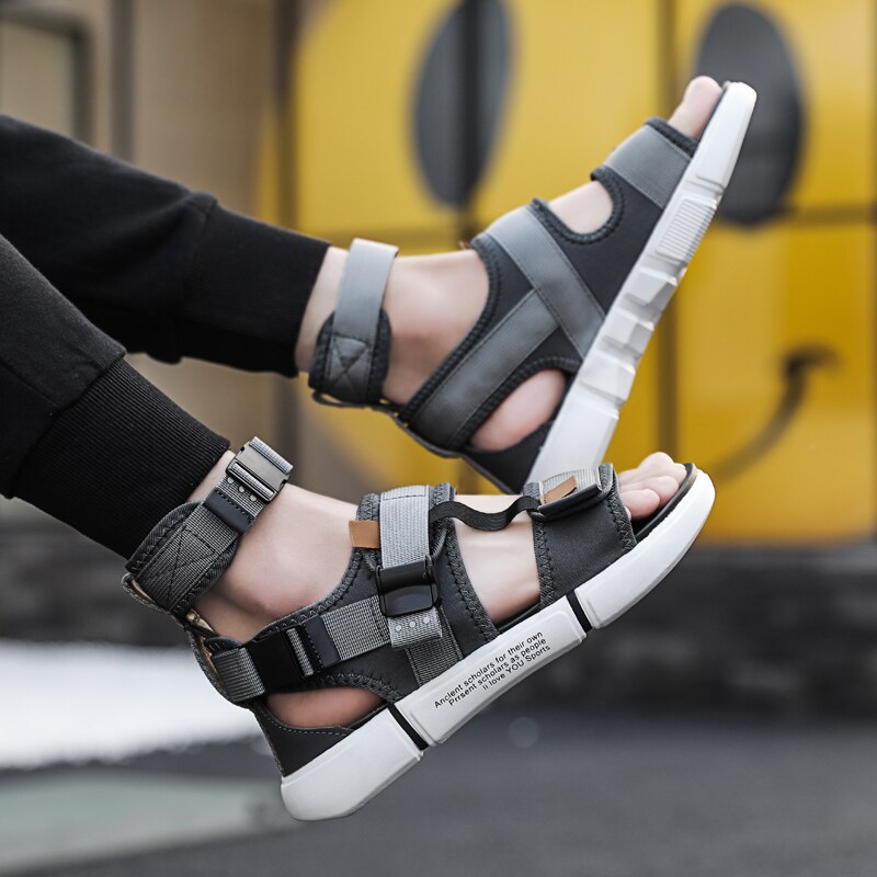 Sommer Männer Sandalen Gladiator Strand Schuhe Männlichen mischen farbe Hausschuhe Sport Wasser kippen-Flops Sandalia Masculina Zapatos De hombre
