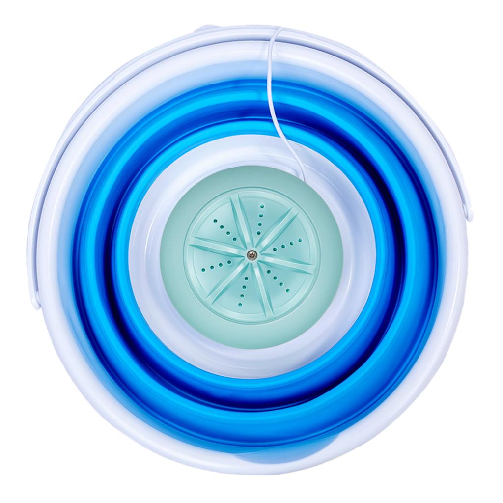 Mini Laundry Machine Folding Washing Machine Personal Rotating Ultrasonic Turbines