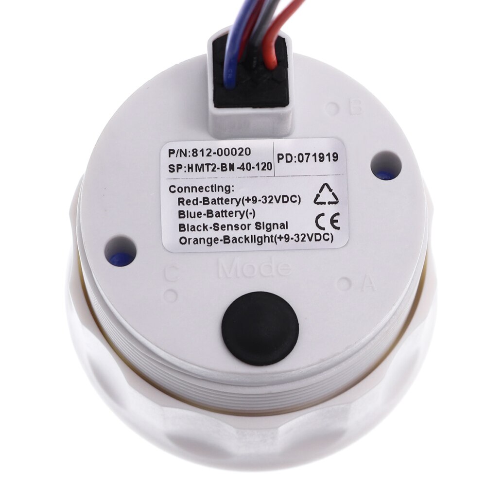 Wodoodporny wskaźnik temperatury wody 40 ~ 120 celsjusza uniwersalny miernik temperatury wody robić motocykla łódź samochodowa z 7 kolorami podświetlenia