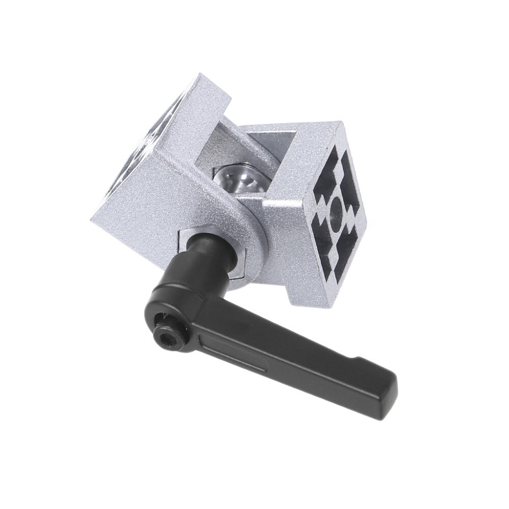 Zinc Alloy Flexible Pivot Joint Connector with Handle Corner Hinge for Aluminum Extrusion Profile 3030S/4040S