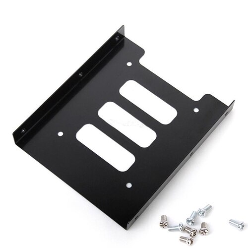 Universal Metal SATA IDE 2.5 Inch SSD HDD To 3.5 Inch HDD SSD Case Caddy Adapter Holder For Desktop PC With Screws