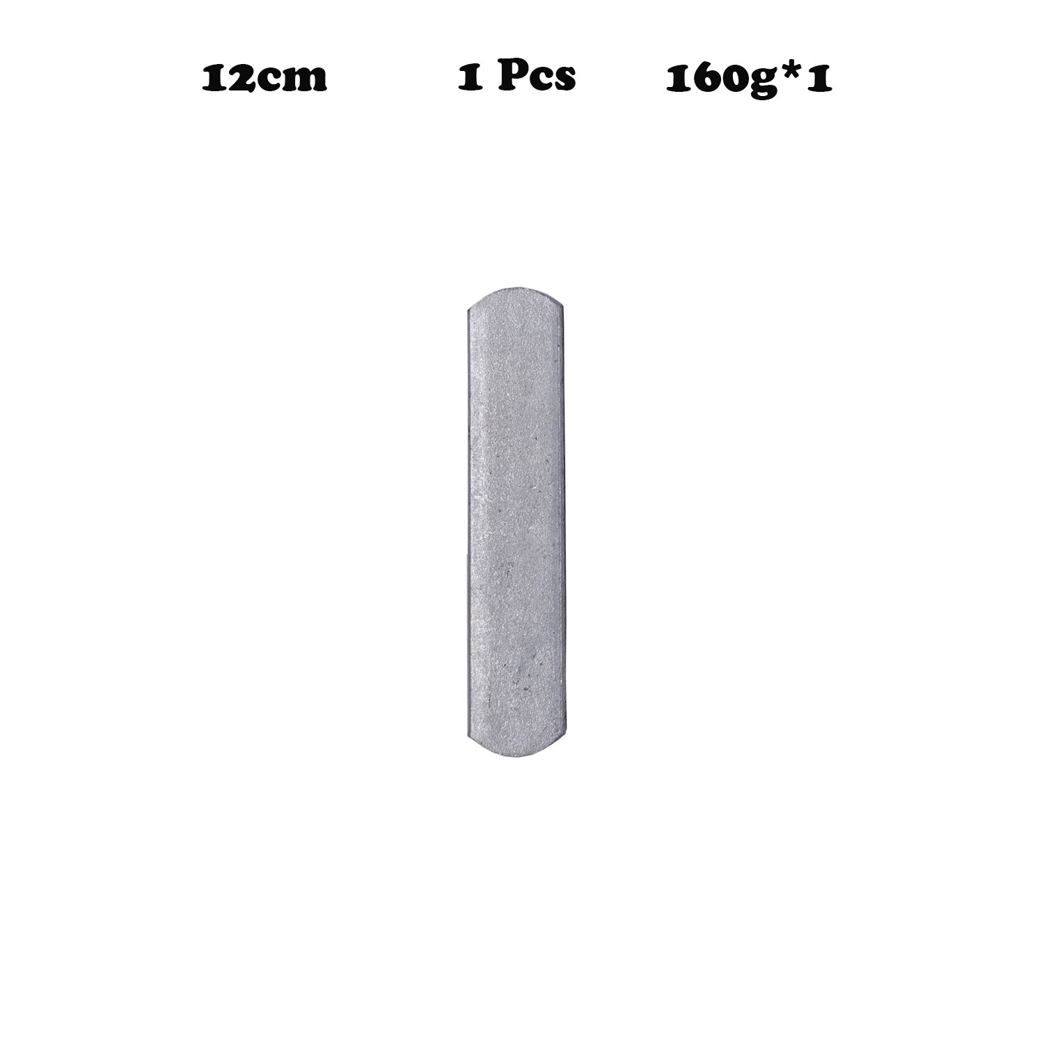 Weight Steel Plates Adjustable Strength Training for Weighted Vest Leg Ankle Weights 12-25cm Length Workout Fitness Accessories: 12cm 1pcs