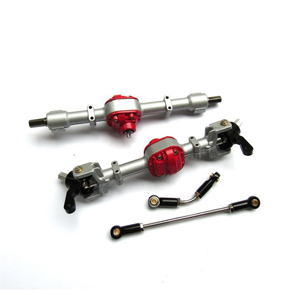 ​ Front Axle Rear Axle Bridge Shell Steering Pull Rod MN Model 1:12 D90 D91 RC Car Spare Accessories Upgrade Metal Gear: B