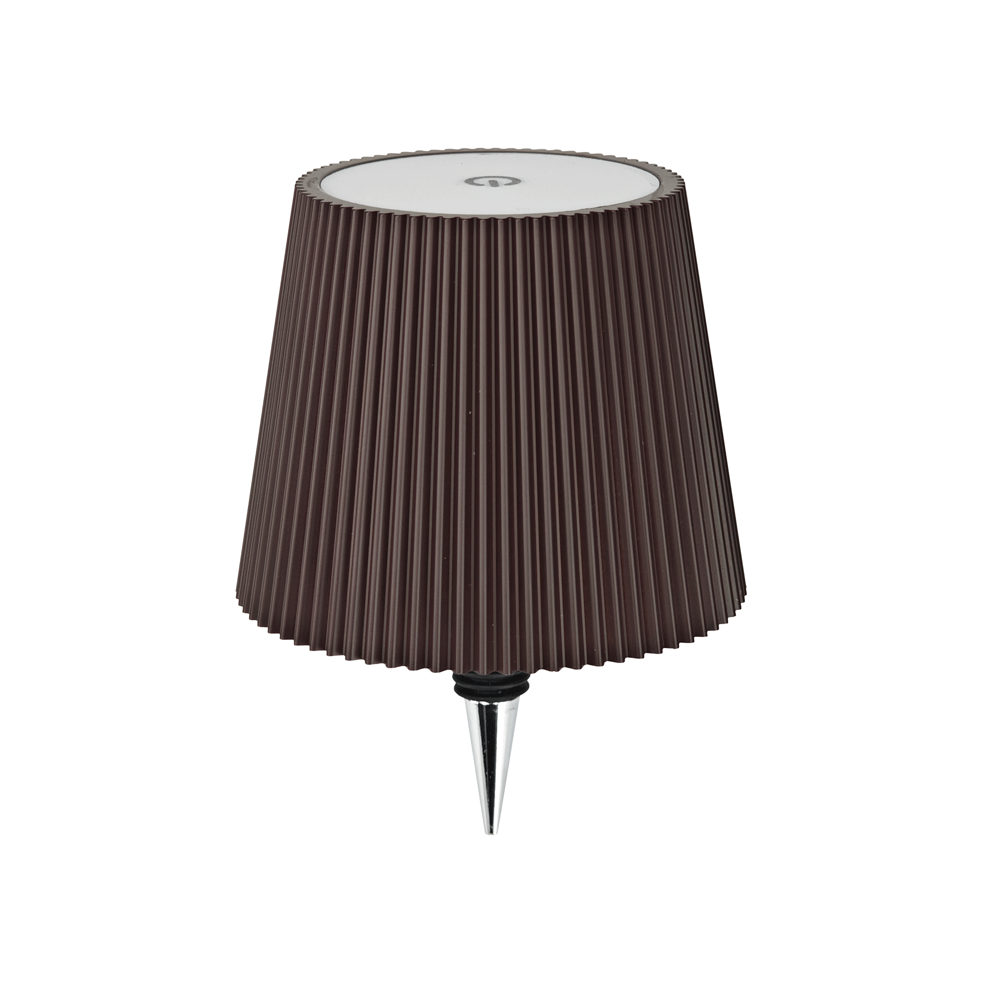 Draadloze wijnflessenlamp Type-C Opladen Aanraakbediening Wijnfleslicht Dimmen LED-tafellamp Bar Cafe Sfeer Nachtlampje: Clear