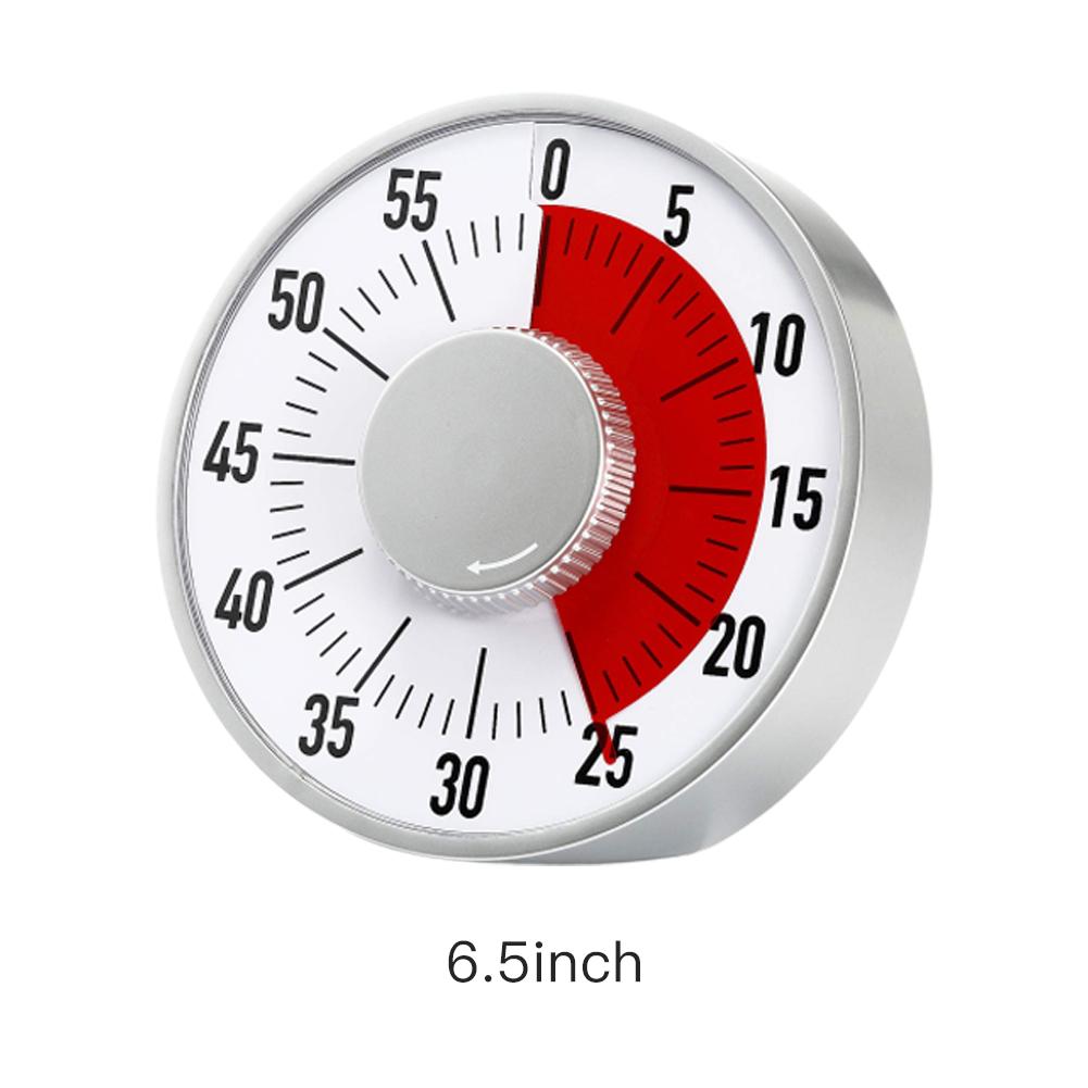Grote Klaslokaal Visuele Timer Magneet Medium 60 Minuut Tijd Stille Werking Autisme Rustig Visuele Countdown Timer: 6.5inches
