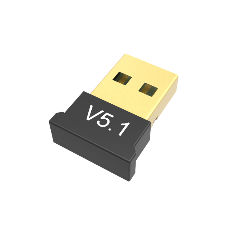 USB Bluetooth 5.1 Adaptador Sem Fio, Receptor do Transmissor, Áudio, Bluetooth, Dongle, PC, Laptop, Computador: Default Title