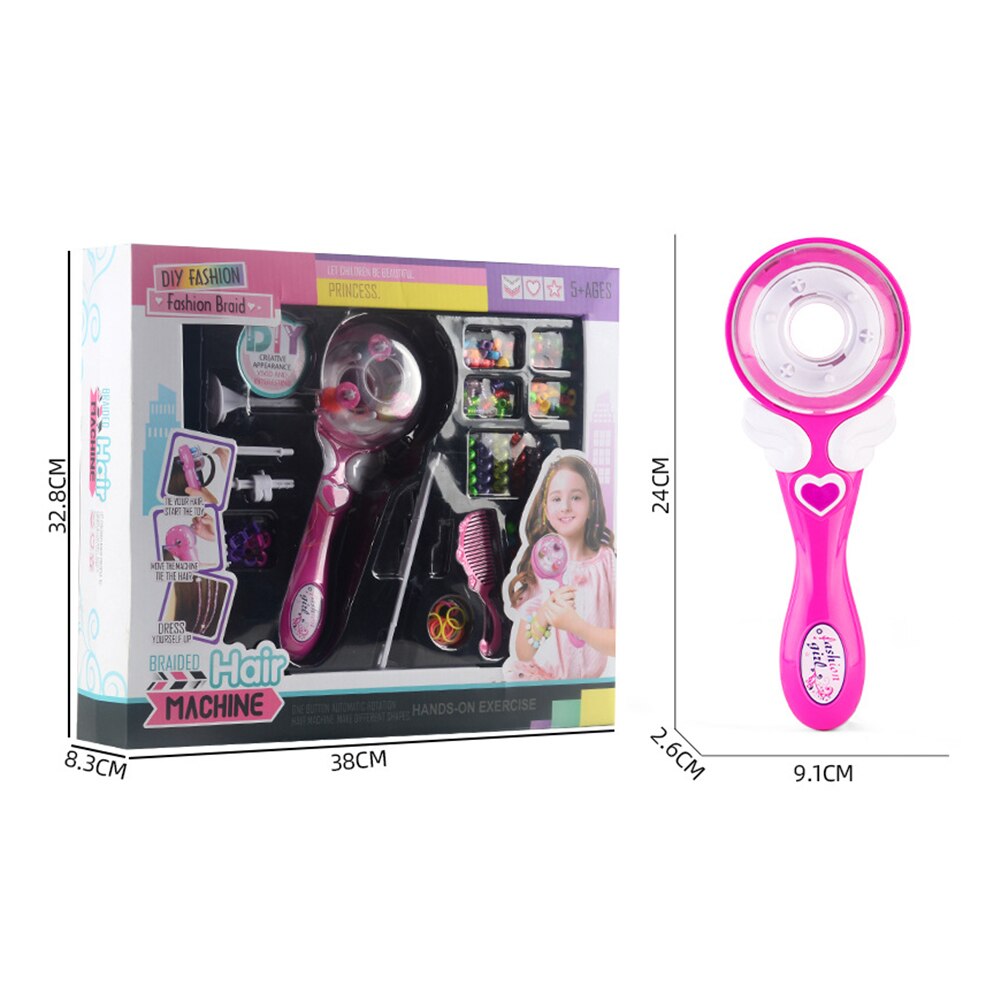 Electric Automatic Hair Braider DIY Stylish Braiding Hairstyle Tool Twist Braider Machine Hair braid Weave Roller Toys For Girl