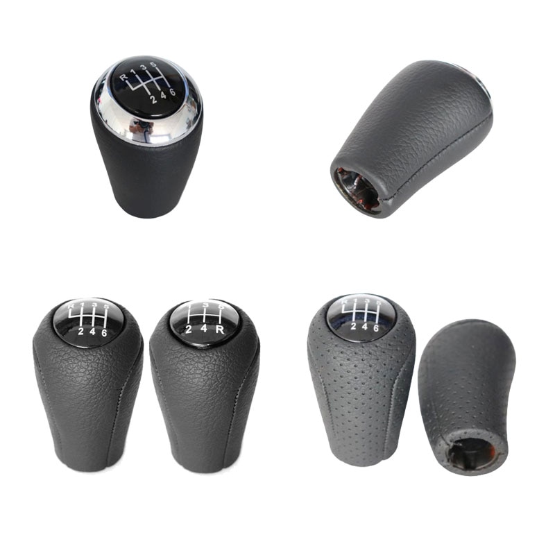 5 6 Speed Pookknop Voor Mazda 3 Bk Bl 5 Cr Cw Mazda 6 Ii Gh CX-7 Er MX-5 Nc Iii Mt Leather Shifter Versnellingspook