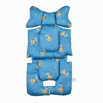 Baby Drucken Kinderwagen Pad Auto Sitz Trolley Stuhl Kissen Pad matratzen Kissen Abdeckung Kind Wagen Verdicken Warm Kissen