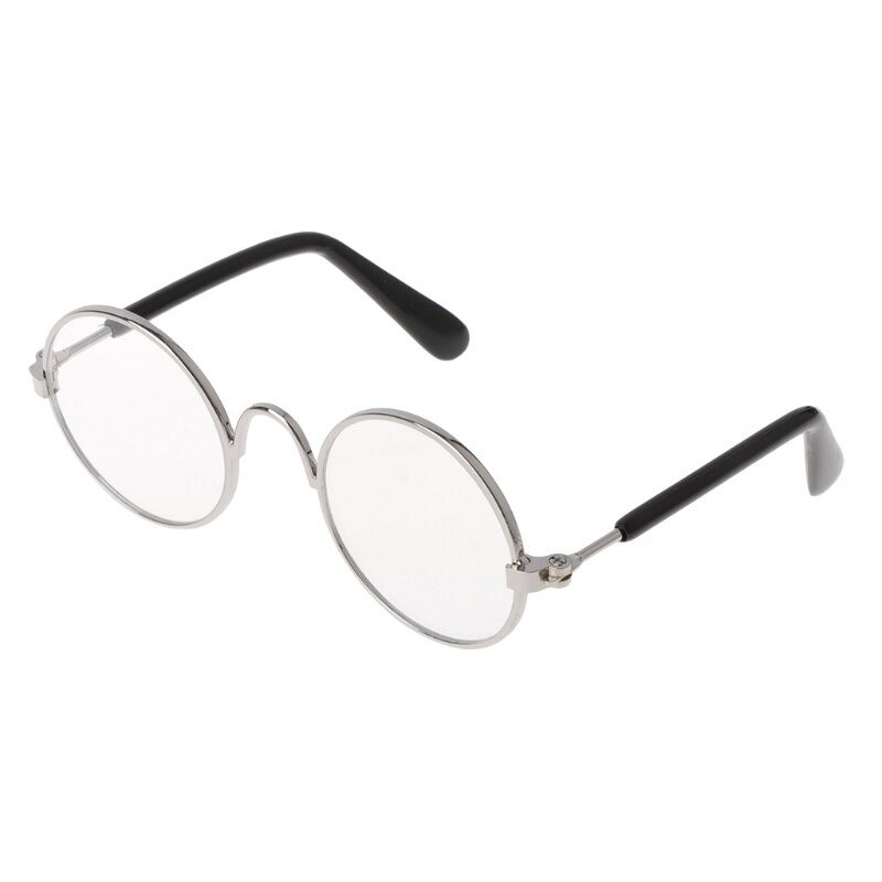 Gafas de sol redondas para mascotas, accesorios divertidos de para perros y gatos, productos de suministro: Color 7
