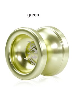 Originale Magic Yoyo k2 professionale Yoyo reattivo in alluminio ad alta velocità Yoyo regalo classico per ragazzo giocattolo: K2 green