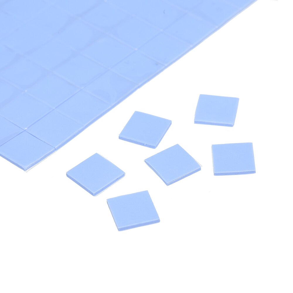 Thermal Silica Sticker For Laptop CPU Graphics Card Northbridge and Southbridge Solid State Cooling Silicone Gel Pad LED