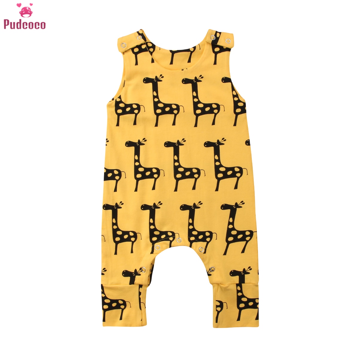 Pasgeboren baby Cartoon Beer Sneeuwpak Winterjas Fleece Hooded Romper Jumpsuit (Roze, 3-6 maanden
