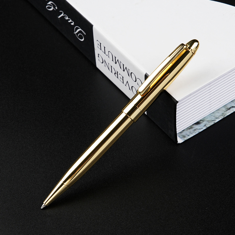 Ballpoint Pens Housing Retractable Ball Point Pen Smooth Writing Roller Ball Pen Signature Pen Pens for Men Women: Yellow