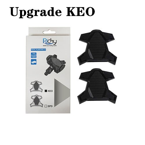 Nieuw Voor Shimano Upgrade Racefiets Voor Spdkeo-Systeem Fietspedaaladapter Platform Adapter Clipless Pedaal Converter Adapter: WHITE