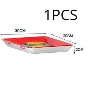 Food Preservation Tray Stackable Food Fresh Tray Elastic Fresh Tray Reusable Food Storage Container: 1PCS