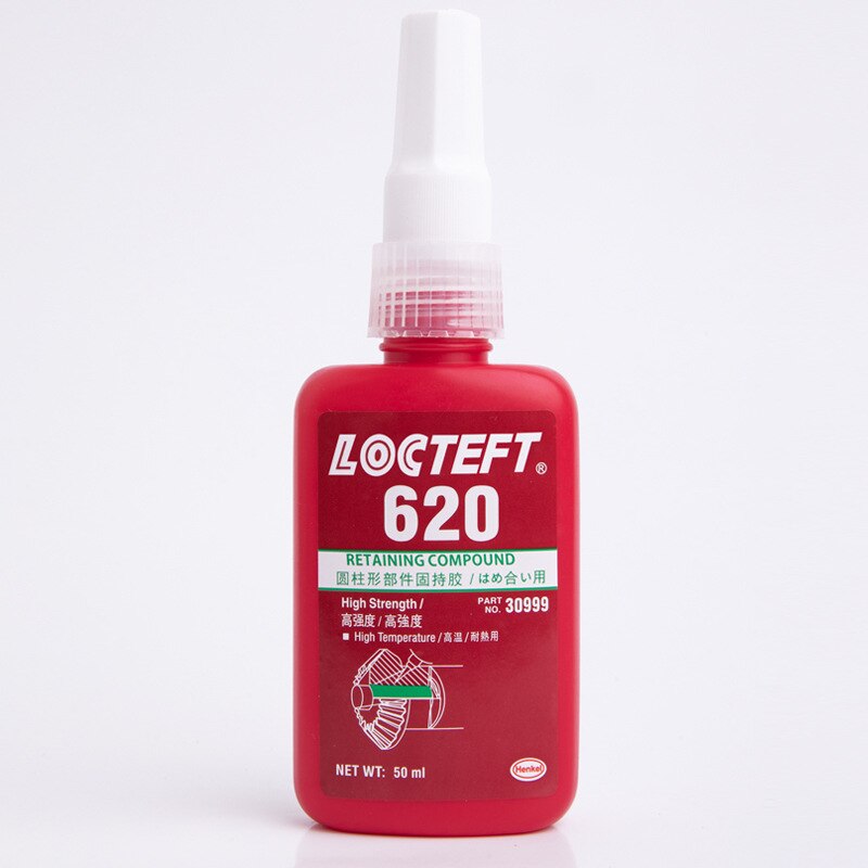 Pegamento anaeróbico 620, sellador de alta viscosidad, pegamento de Metal permanente, de 50ml superpegamento, resistencia a alta temperatura, 230 grados Celsius: Default Title