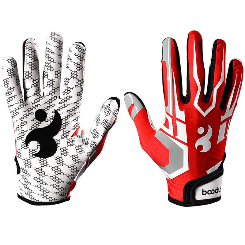 Leather Baseball Batting Gloves Men Kids Baseball Glove Catcher Practice Hand Adults Equipment Guante Beisbol Sportswear BJ50ST