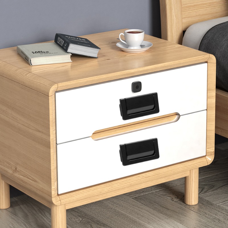 1/6 Stuks Lade Verborgen Opvouwbare Handvat Kast Verborgen Pull Zinklegering Zwarte Platte Kast Handgrepen Meubelbeslag Accessoires