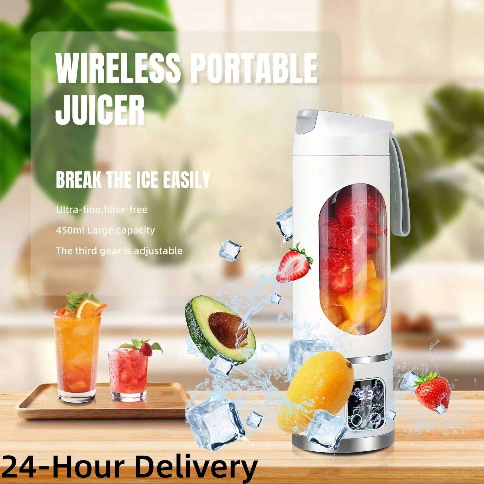 Elektrische Juicer Mini Draagbare Blender Fruitmixers Fruitextractors Multifunctionele Sapmaker Machine Blender Smoothies Mixer