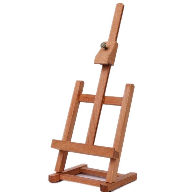 Adjustable Wooden Sketch Easel For Artists Painting Stand H-frame Table Diy Arts Photo Cards Displaying Oil Paint Art Supplies