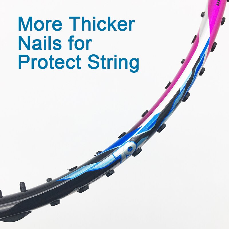 Esper Badminton Rakcet 70 Gram Lichtgewicht Carbon Fiber Badminton Racket Voor Professionele Met String Overgrip Tas Duurzaam