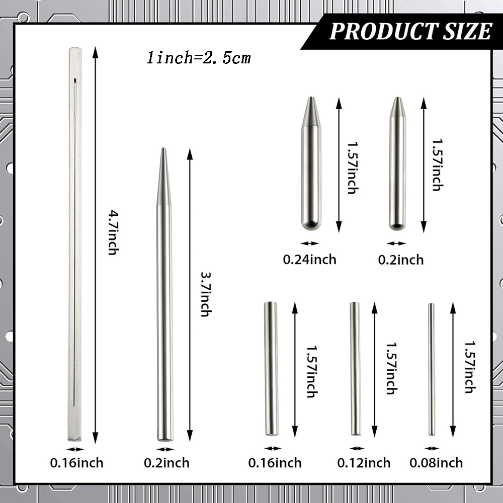 Metal Model Tool Kits Including Metal Model Long Edge Bending Tool Twisting Tool Cylinder Cone Shape Assist for Metal Puzzles
