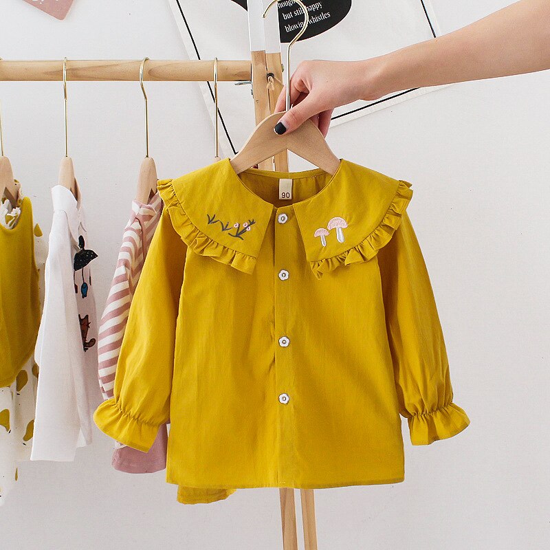 Camisa para niña, ropa básica de otoño , Tops para... – Grandado