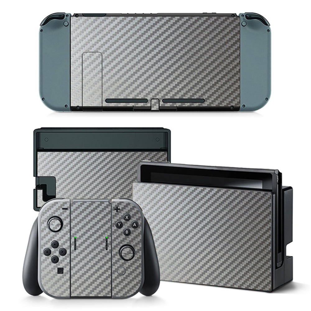 Pegatinas de fibra de carbono para ns Switch, pegatinas de piel de la serie de juegos, , precio barato