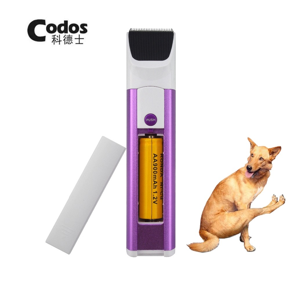 Original Codos CP-5000 Pet Electric Shaver Dog Part Trimmer Rechargeable Dog Face Ears and Foot Clipper With Retail Box