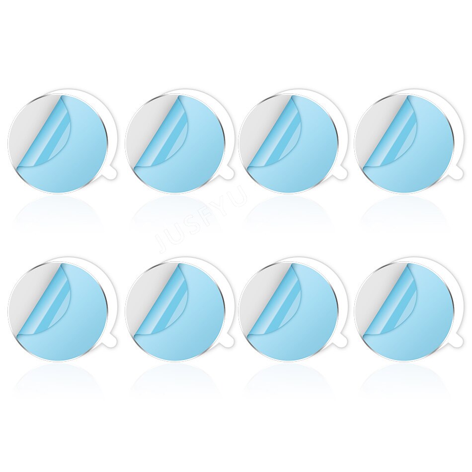 3M Metal Plate Disk iron Sheet For Magnet Mobile Cell Phone Holder For Magnetic Car Air Vent Mount Phone Stand Mount Support: 8 Round