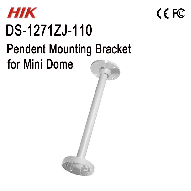 in stock DS-1271ZJ-110 Hik Pendent Mounting Bracket for Mini Dome Camera Wall Mount bracket CCTV Accessories on