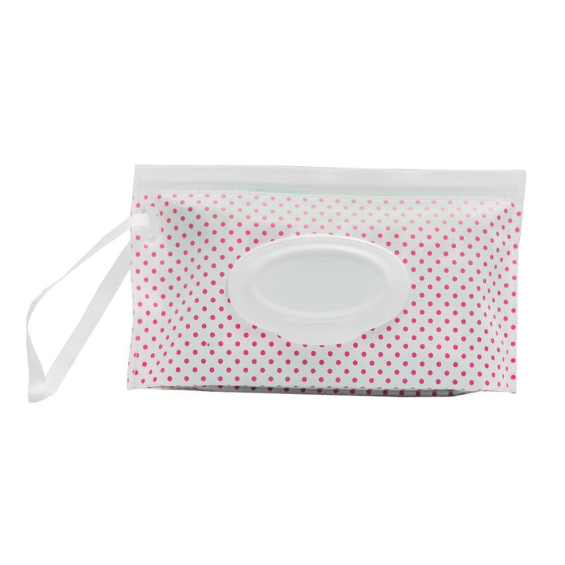 Boîte de lingettes humides pour bébé Portable contenant des lingettes: Or