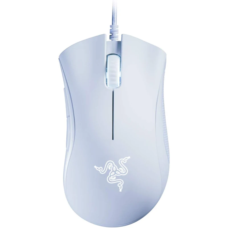 Original Razer kabelgebundene Gaming-Maus, optischer Sensor, 6400 DPI, Gaming-Maus für Laptop, optische Maus, Lichtgeschwindigkeitsmaus: Gold