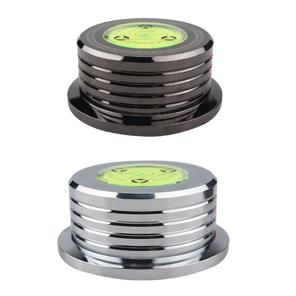 1 stück 60hz lp-aufnahmestabilisator, universeller schallplatten-nivellierer, legierungsgewicht, plattenspieler-stabilisatorklemme, aluminium ,  c2 t 9